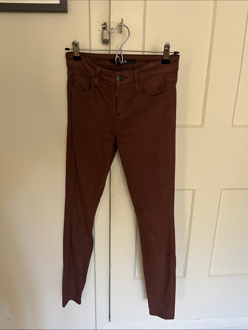 Joe's Jean Brown Midrise Skinny Legging